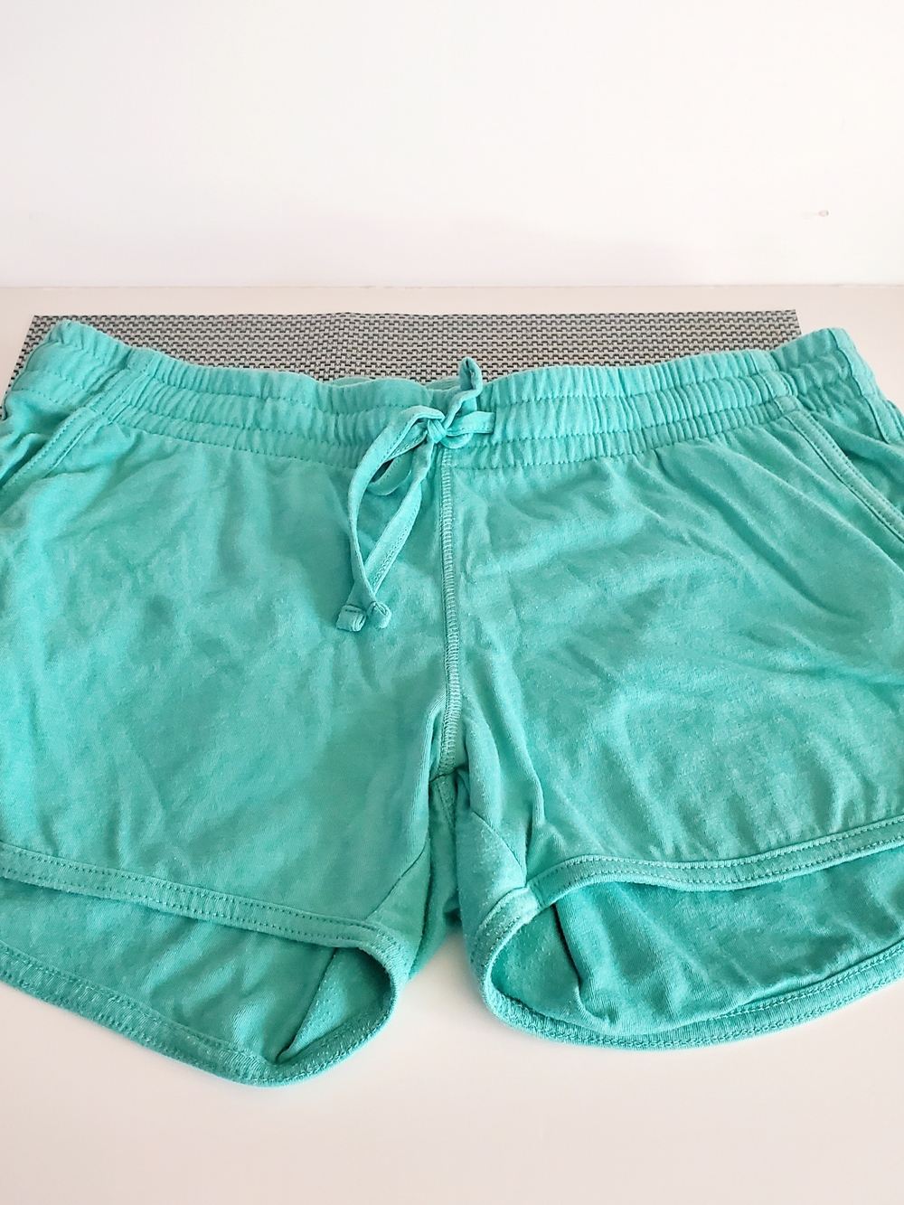 Colosseum Aqua Drawstring Athletic Shorts